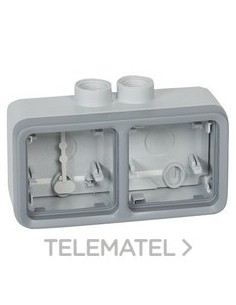 PL-COMP SUP CAJA 2ELE HOR GRIS