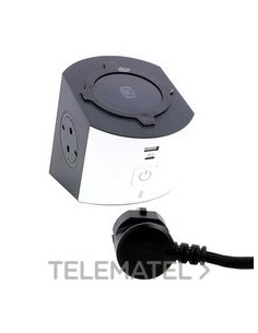 BMÚL CR 2X2P+T INDUSB 2M BL/NG