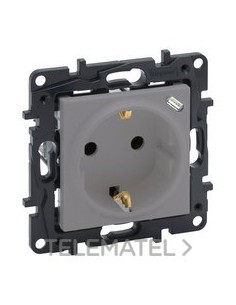 NS-BASE 2P+T+USB TIPO C ALUM