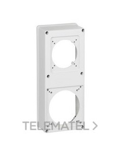 TAPA 2 TALADROS 16/32 A + 63 A