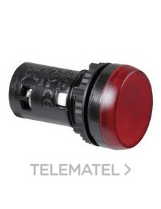 VISOR MONOBLOC LED 24V ROJO