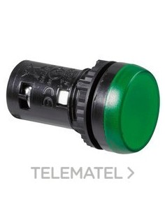 VISOR MONOBLOC LED 24V VERDE