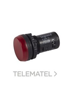 VISOR MONOBLOC LED 230V ROJO