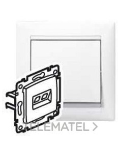 VL-BASE 2XRJ45 C5E UTP BL