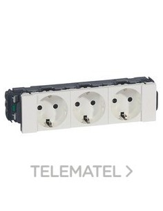 MO-BASE 3X2P+T BL AUT DLP CD