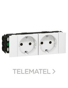 MO-BASE 2X2P+T BL AUT DLP CD