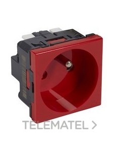 MOSAIC 2P+T ROUGE BORNE G-V-G