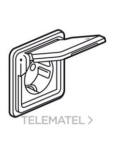 SL-BASE 2P+T 16A C/TAPA