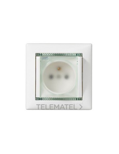 VL-BASE 2P+T TORN IP44 BLAN