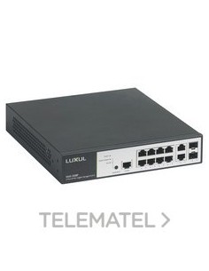 SWITCH GEST 12PORTS/8POE+ GB