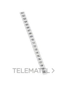 SEÑALIZADOR 0-20 0,5 A 1,5 MM2