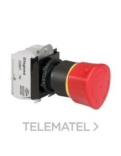 PULS. SETA DIAM 40 ROJO+1NC1NA