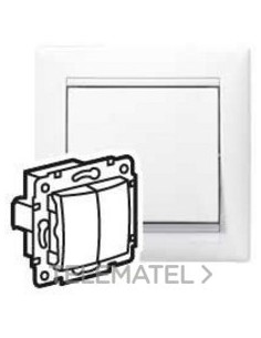 VL-PULS DOBLE 1P 10A BLAN