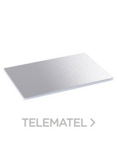 PLACA INOX  TAPA PLAST 12/18M