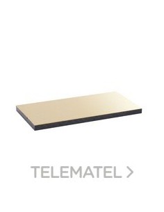 PLACA BRON TAPA METAL 8/12M