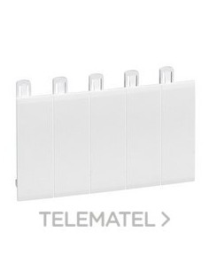 OBTURADOR BLANCO 5 MODULOS