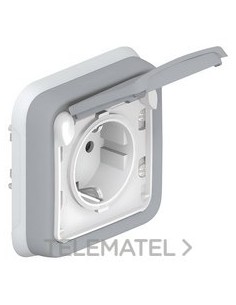 PL-MBL EMP BASE 2P+T TORN GRIS