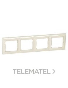 VL-PLACA 4ELE HOR MARFIL