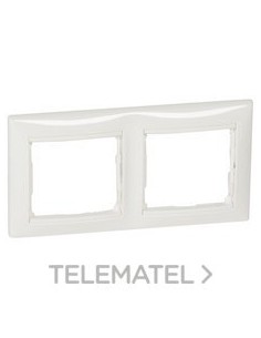 VL-PLACA 2ELE HOR BLANCO