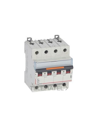 MAGNET DX3 25kA D 4P 6A