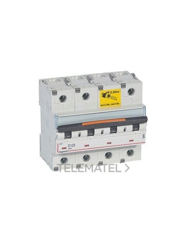 MAGNET DX3 25kA D 4P 125A