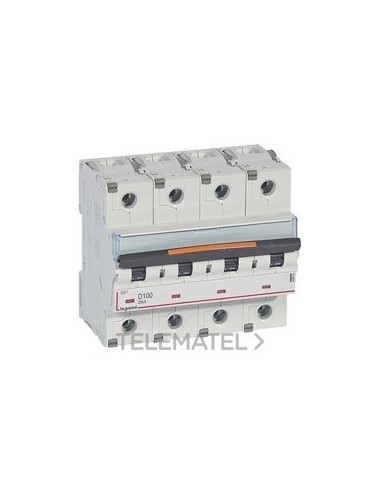 MAGNET DX3 25kA D 4P 100A