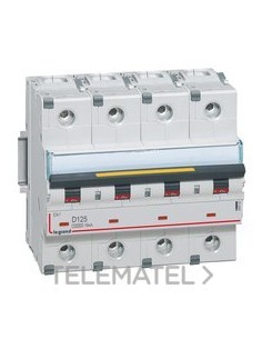MAGNET DX3 10/16kA D 4P 125A
