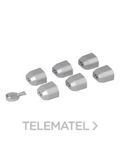 PDU JUEGO 6 TAPAS C13 +1 LLAVE