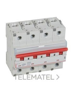 INTERRUPTOR DX3 IS-A 4P 125A