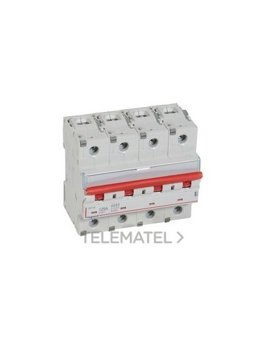 INTERRUPTOR DX3 IS-A 4P 125A