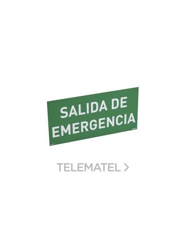 ETIQ.SEÑAL.SALIDA EMERGENCIA