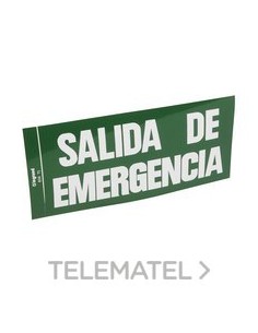 ETIQ."SALIDA DE EMERGENCIA"
