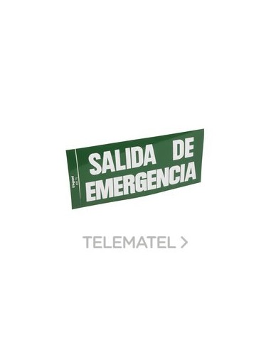 ETIQ."SALIDA DE EMERGENCIA"