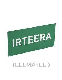 ETIQUETA SEÑALIZACIÓN IRTEERA