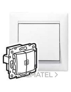 VL-CONM DOBLE LUMI 1P 10A BLAN