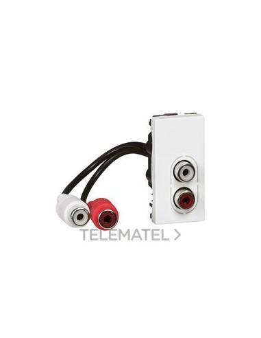 MO-BASE 2RCA 1M BL CABL