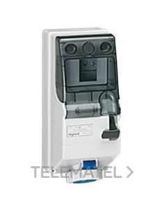 COMB. ENCL. 2P+T 16A 230V IP66