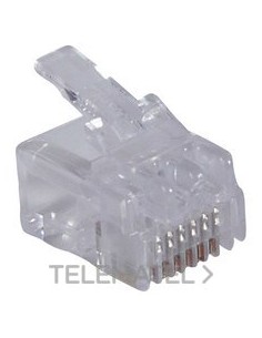 CLAVIJA RJ12 6 CONTACTOS