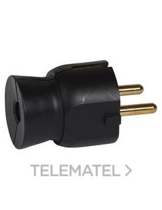 CLAVIJA 2P+T 16A S/RECTA NEGRA