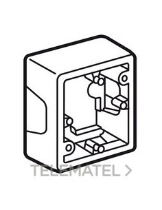 VL-CAJA SUPERFICIE 1ELE BLAN