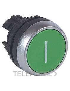 CABEZA PULSADOR RAS VERDE "I"