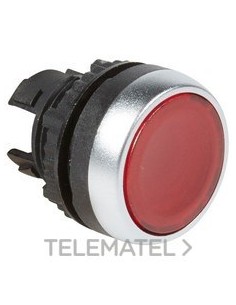 CABEZA PULSADOR LUM ROJO