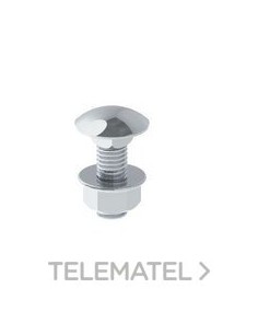 TORNILLO DIN 603 ISO 8677 M8x25 AISI 304