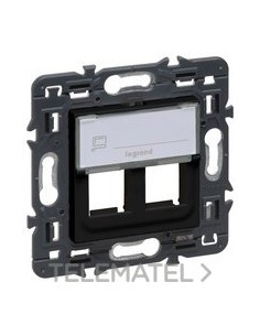 VN-ADAPT.2XRJ45 KEYSTONE DARK