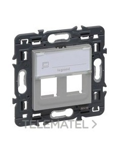 VN-ADAPT.2XRJ45 KEYSTONE ALUM