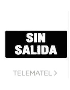 SEÑALIZACION SIN SALIDA
