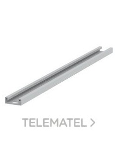TELE-RAÍL PVC-M1 U23X 14x36 GRIS