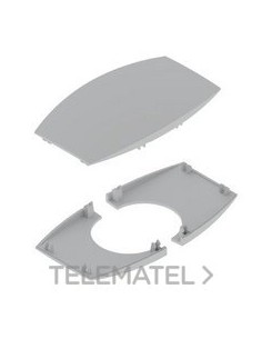 TAPA TRTA.80 U24X 2 CARAS GR RAL7035