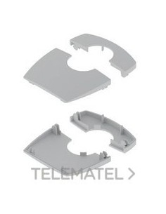 TAPA SUP.+INF.d.80 80 U24X GR RAL7035