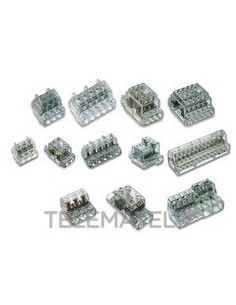 REGLETA UNIP.ZETAPIU SECCIÓN 6mm² 6 VÍAS